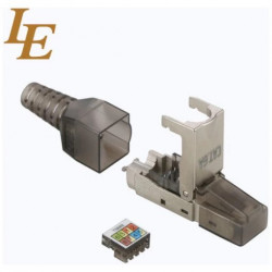 Connector CAT 6 UTP unshielded,Tool-free RJ45