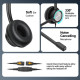 Supervoice SVC-121 Call Center Headset Mono w/o Bottom Cable